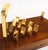 Mid 20th Century Modern Flock of Birds Sculpture Solid Brass Figurines on Walnut Rectangle Block For Sale - Image 14 of 17