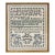 19th Century Reproduction Cross Stitch Sampler For Sale