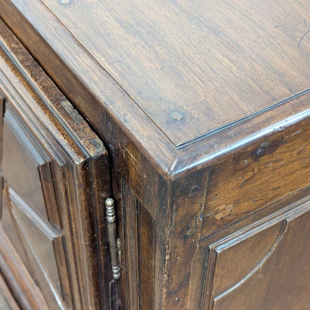 Wood Louis XIII Walnut Cabinet For Sale - Image 7 of 8