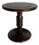 Low Mid-Century Brutalist Turned Wood Side Table in the style of Charles Dudouyt, France, 1950s For Sale