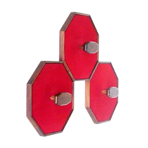 Mid-Century Italian Coat Hooks, 1950s, Set of 3