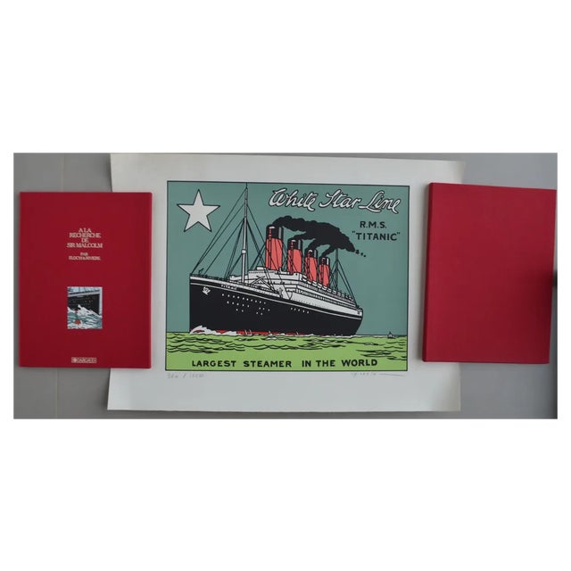 Floch & Riviere, Albany and Sturgess T3, 1984, In Search of Sir Malcolm, Lithograph For Sale