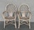 Spanish 1960s Pair of Spanish Bamboo Armchairs With Ovaled Back Rest For Sale - Image 3 of 9