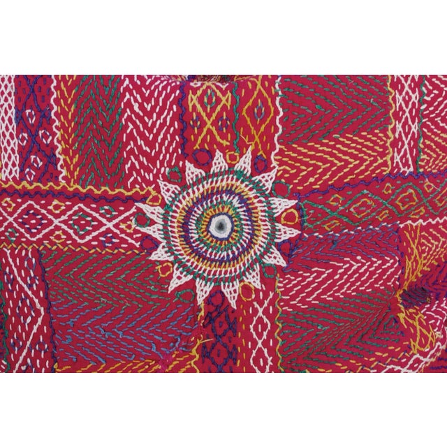 Tanvi Sindh Sami Square Pillow For Sale - Image 4 of 8