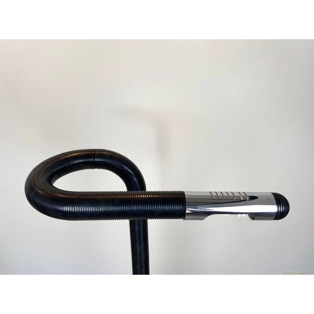 Metal Black Adjustable Tubular Floor Lamp, Italy, 1970s For Sale - Image 7 of 11