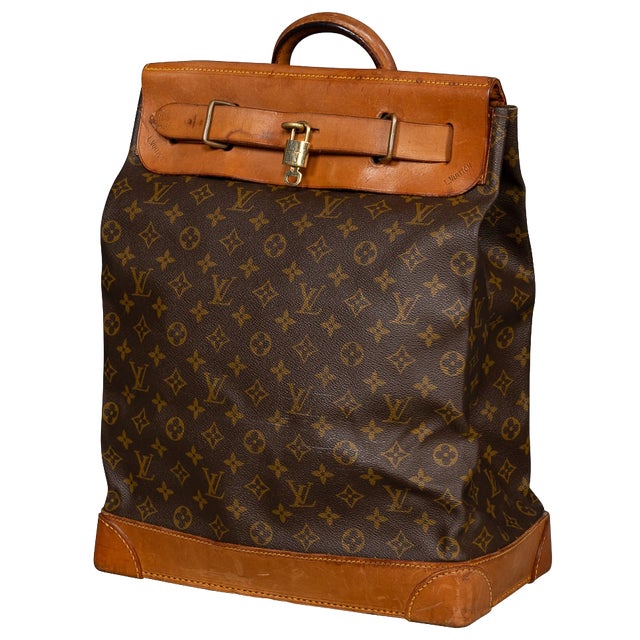 Steamer Trunk in Monogram Canvas from Louis Vuitton, France, 1980s For Sale