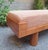Mid-Century Modern Bench with Conical Legs and Stain-Resistant Multi-Color Fabric from Artigianato Italiano, 2000s For Sale - Image 3 of 5