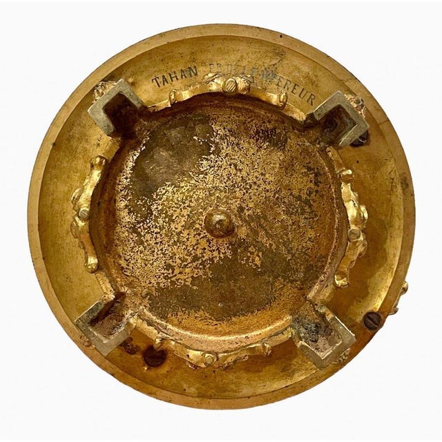 Crystal Cornet Vase with Putti from Maison Tahan For Sale - Image 12 of 13