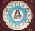 Antique 19th Century Ceremonial Plates in Polychrome Sèvres Porcelain, France, Set of 2 For Sale - Image 4 of 6