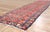 Red Antique Persian Mashhad Rug, 03'05 X 12'01 For Sale - Image 8 of 10