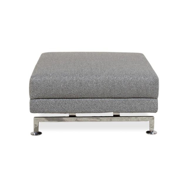 Moule Fabric Stool in Grey from Brühl For Sale - Image 6 of 8