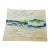 1960s Charming Watercolor Sea Scape on Woven Paper For Sale