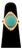 Vintage Modernist 14k Yellow Gold Turquoise Diamond Ring For Sale