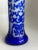 Hollywood Regency Vintage 1980s Peking Glass Overlay Vase 10¼″ Tall in Cobalt Blue & Frost Cameo Glass, Hand-Carved Crystal Brand, in the Style of Pilgrim Glass For Sale - Image 3 of 10