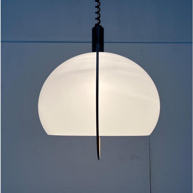 Mid-Century Swiss Space Age Pendant Lamp from Temde, 1960s For Sale - Image 16 of 18