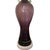 Mid-Century Modern Italian Amethyst Art Glass Table Lamps, 1960s, Set of 2 For Sale - Image 3 of 6