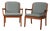 Senator Armchairs by Ole Wanscher for Cado, 1960s, Set of 2 For Sale
