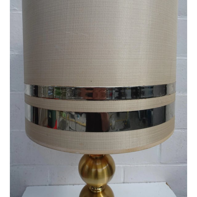 Gilded Ball Table Lamp by Boulanger from Boulanger, 1970s For Sale - Image 6 of 18