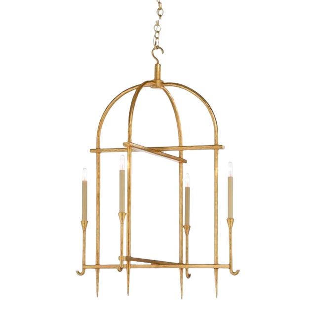 Claire Bryson for Wildwood Diego Lantern - Gold For Sale
