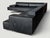 Quadra Black Leather Sectional Sofa by Poltrona Frau, 2005 For Sale - Image 14 of 18