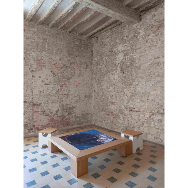 Contemporary Disegno Sei Table by Meccani Studio for Meccani Design For Sale - Image 3 of 5