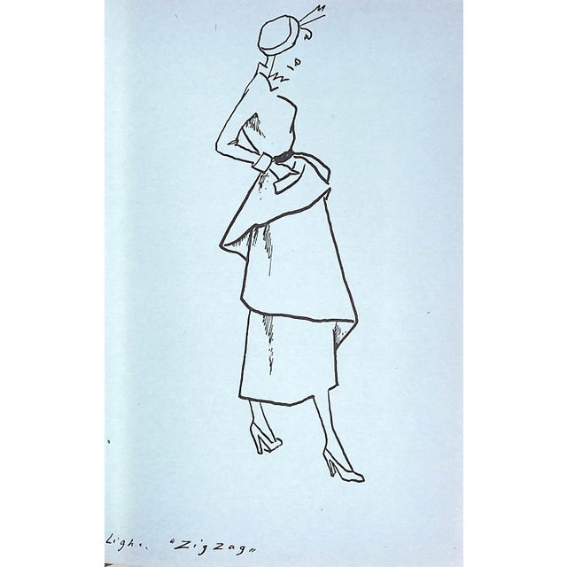 "Talking About Fashion to Elie Rabourdin and Alice Chavane" 1954 Dior, Christian For Sale - Image 10 of 11