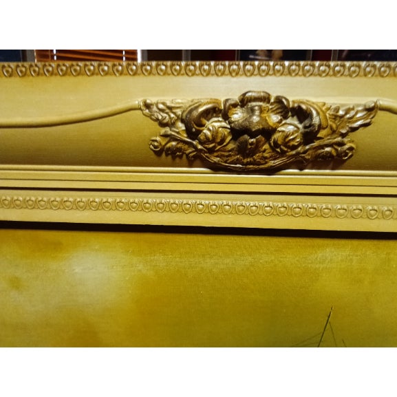 1960s Renato Longanesi Original Nautical Sign Painting (Custom Frame) For Sale - Image 4 of 5