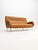 Three-Seater Sofa in Skai with Brass Feet in the style of Marco Zanuso,1950s For Sale - Image 12 of 12