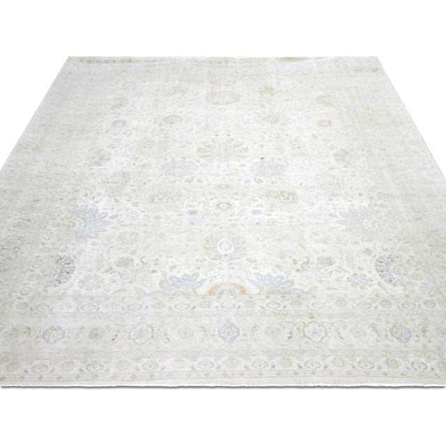 1960s 1960s Persian Tabriz Rug For Sale - Image 5 of 5