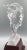Glass Crystal Glass Golfer on Wooden Base from Sevres France For Sale - Image 7 of 18