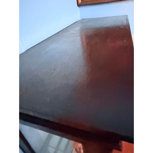 Wood Early 20th Century Mission/Arts and Crafts Bookcase/Cabinet For Sale - Image 7 of 11