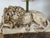 Pair of Neoclassical Recumbent Lion Table Lamps - After Canova For Sale - Image 4 of 15