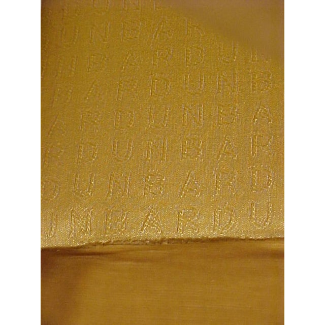 Pair of Yellow Cube Club Chairs By Edward Wormley for Dunbar. Signed Dunbar on upholstery as shown. Upholstrey shows some...