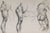 Art Deco Vintage Art Deco Era Nude Charcoal Figure Study Drawing by William B Pattengill 1934 For Sale - Image 3 of 6