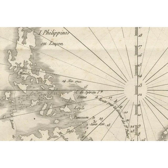 Antique French Map of the Philippines and Palau Islands, 1790 For Sale - Image 6 of 10