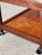 Beige Vintage Teak and Ceramic Coffee Table on Casters, 1960s For Sale - Image 8 of 10