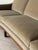 Mid-Century Curved Sofa in Sage Green Graphic Cut Mohair For Sale - Image 9 of 12