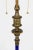 Early 20th Century Cobalt Blue Glass Floor Lamp With Anglo-Indian Details For Sale - Image 11 of 12