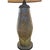 Metal 1900s Rare Unsigned Cameo Glass Art Nouveau Style Landscape Table Lamp - Gilt Bronze Base For Sale - Image 7 of 11