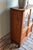 Wood Antique Oak Wooden Display Cabinet For Sale - Image 7 of 10