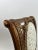 Vintage French Louis XVI Style Oak Side Chairs, Carved Cameo Back, Pair For Sale - Image 12 of 15
