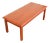 Traditional Classic Arnold Furniture Rectangle Walnut Occasional Coffee Table For Sale