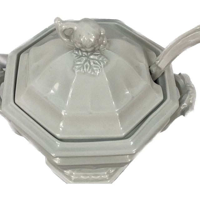 Red Cliff Soup Tureen With Ladle and Lid Chairish