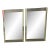 d.i.a. Smoked Mirror and Brass Mirrors - a Pair For Sale
