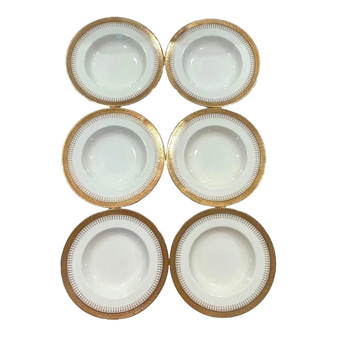 1970s Vintage Cauldon Translucent China for Tiffany & Co. White with ...
