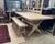 Reclaimed Elm Wood Rectangular Dining Table by Adoorne For Sale - Image 4 of 7
