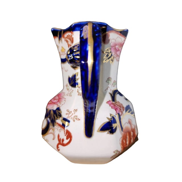 Pre 1923 Mason's Mandalay pattern creamer jug. Backstamp present, excellent condition.