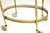 Vintage French Brass Drinks Trolley, 1960 For Sale - Image 9 of 10
