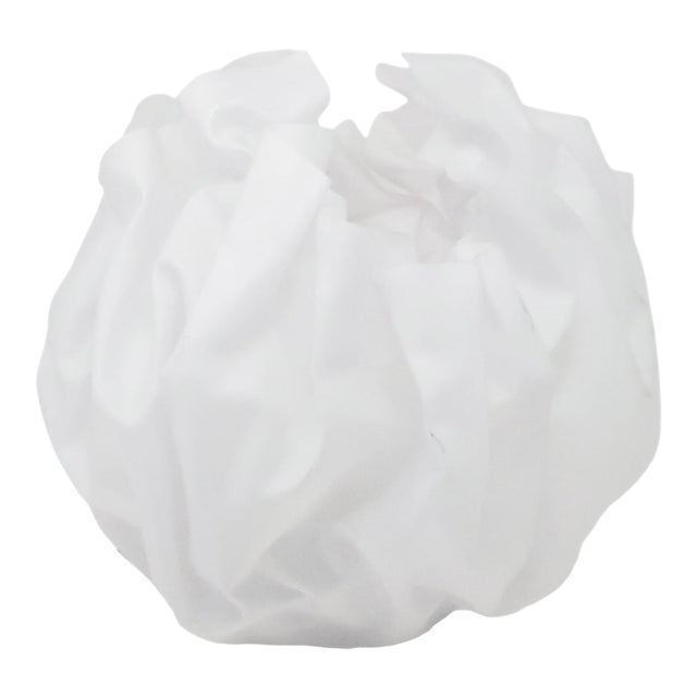 1990s Postmodern Crinkle Lamp by Lyn Godley and Lloyd Schwan for Godley-Schwan For Sale
