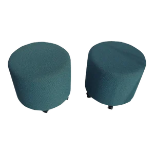 2000s Teknion Collaborative Ottomans - a Pair